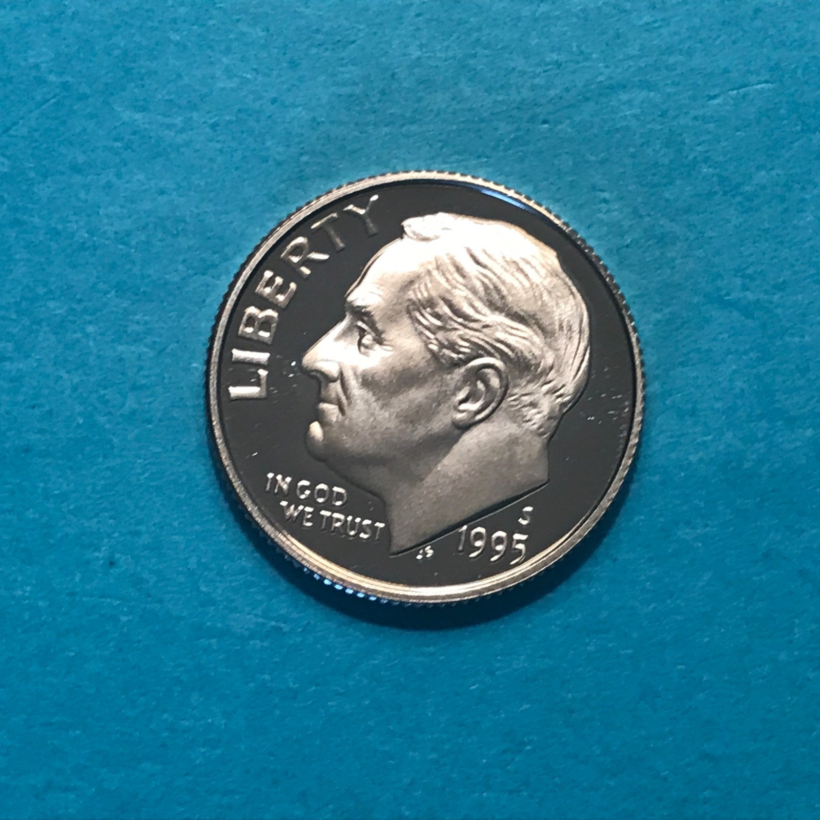 1995 S  Roosevelt  Proof Dime     FREE SHIP