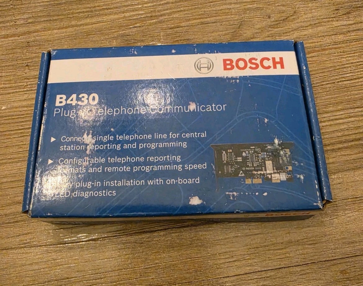 NEW! Bosch B430 Plug-In PSTN Telephone Communicator Module