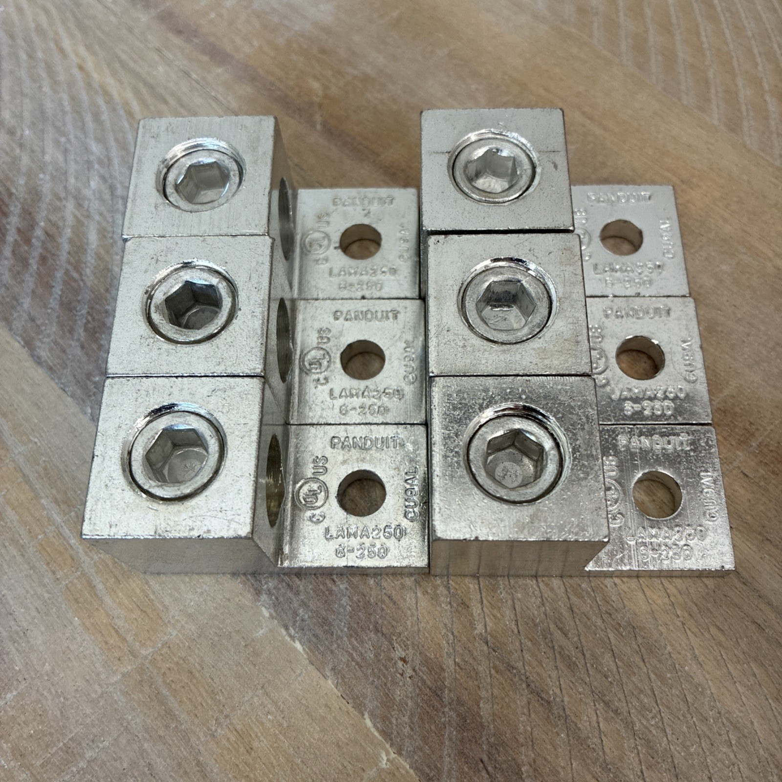 PANDUIT LAMA250-56-QY / LAMA25056QY Lot Of 6