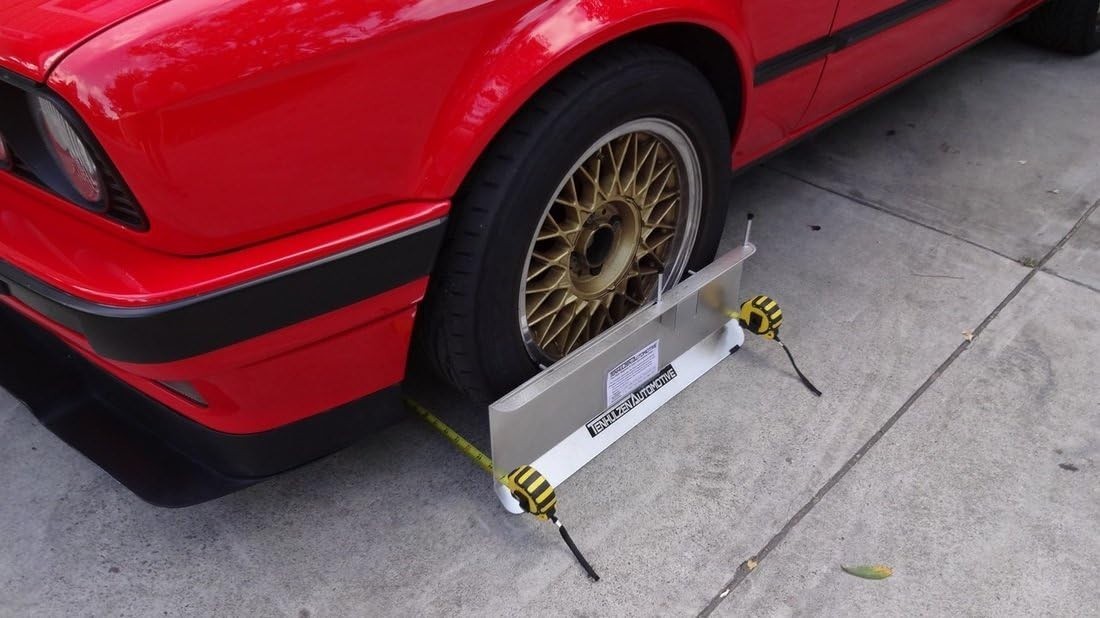 Professional 2 Wheel Alignment Tool - Accurately Measures Camber & Caster