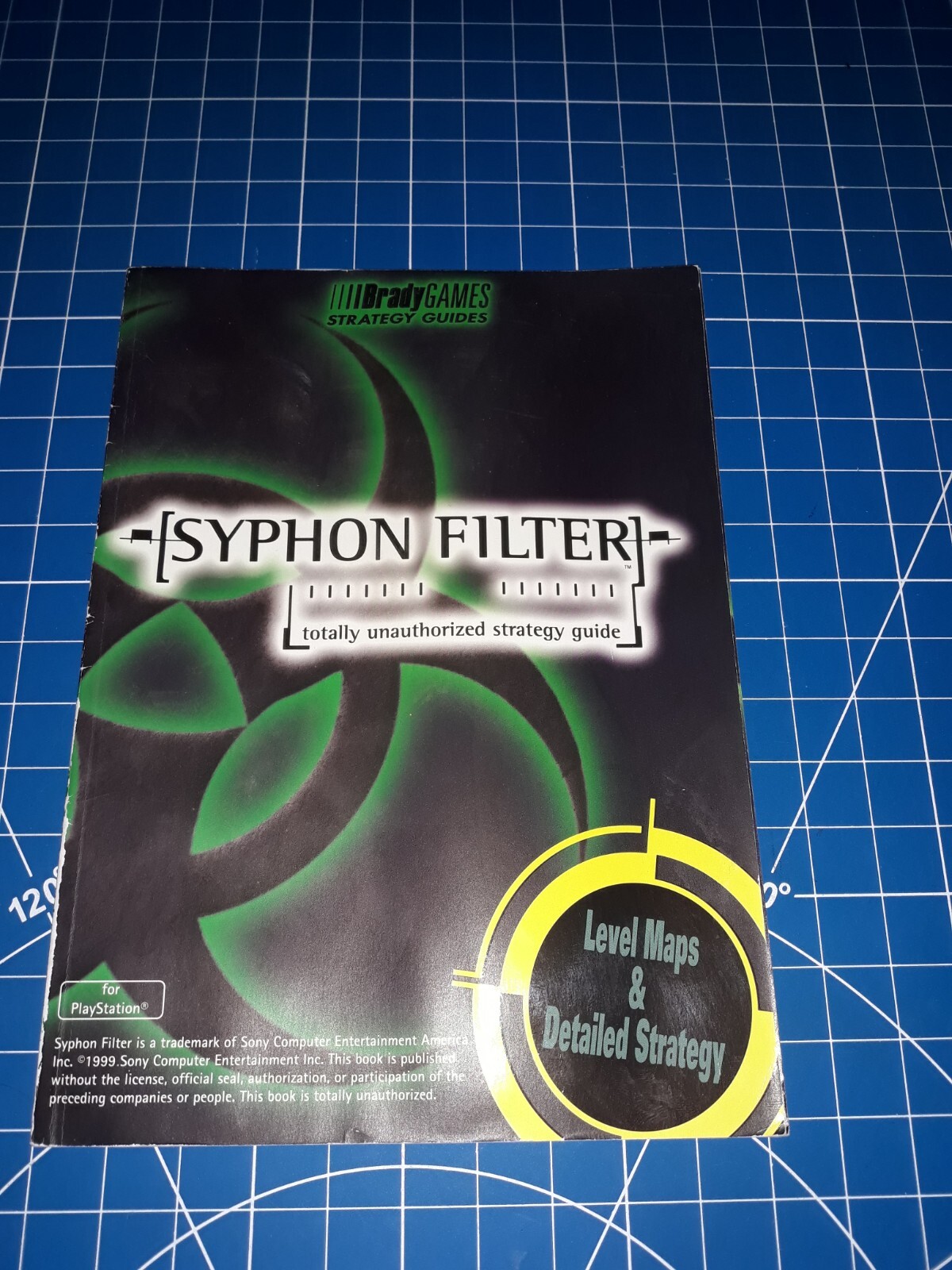 Syphon Filter Totally Unauthorized Strategy Guide BradyGames For PlayStation