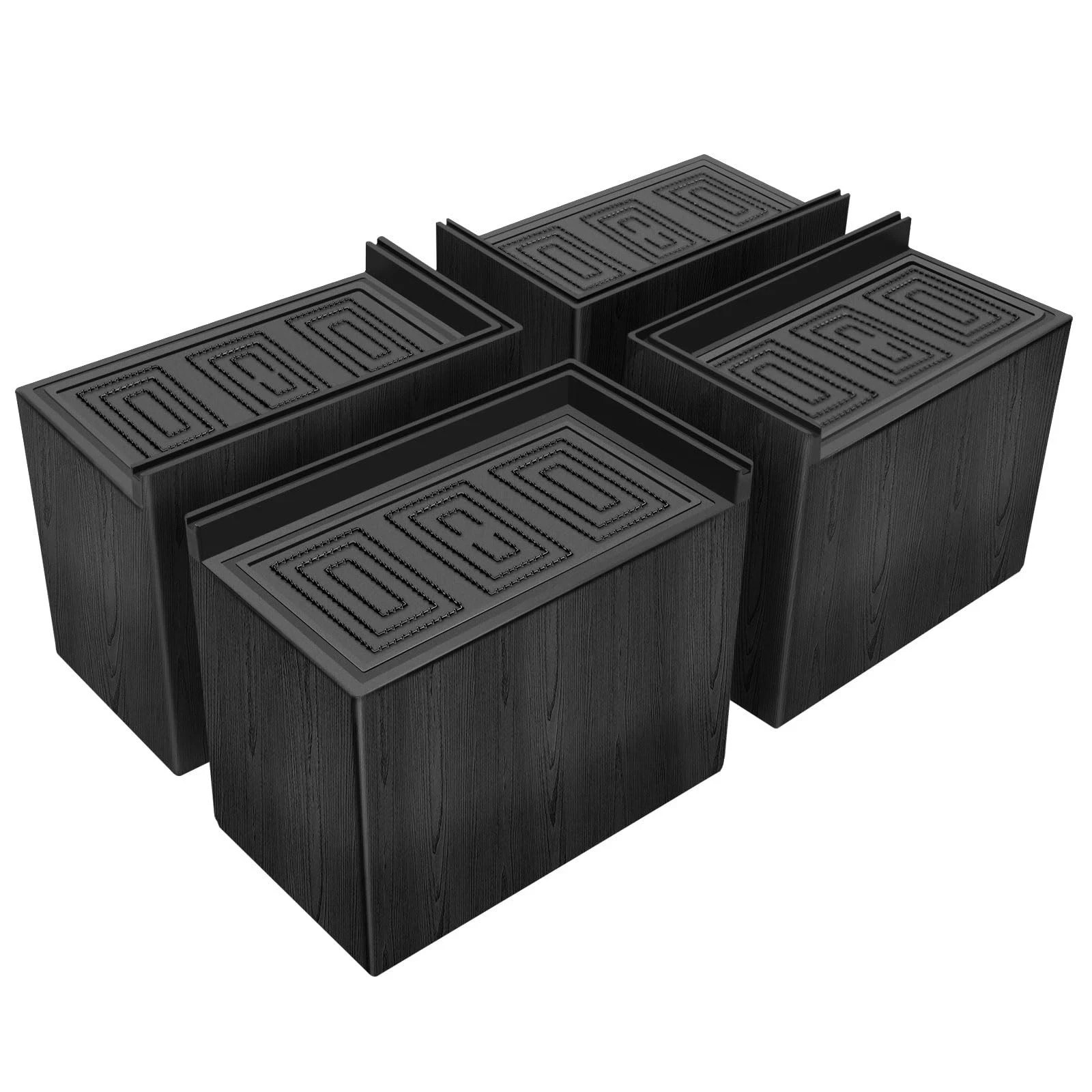 Bed Risers 5 Inch Heavy Duty,Oversized Couch Risers, Extra Wide Furnit...