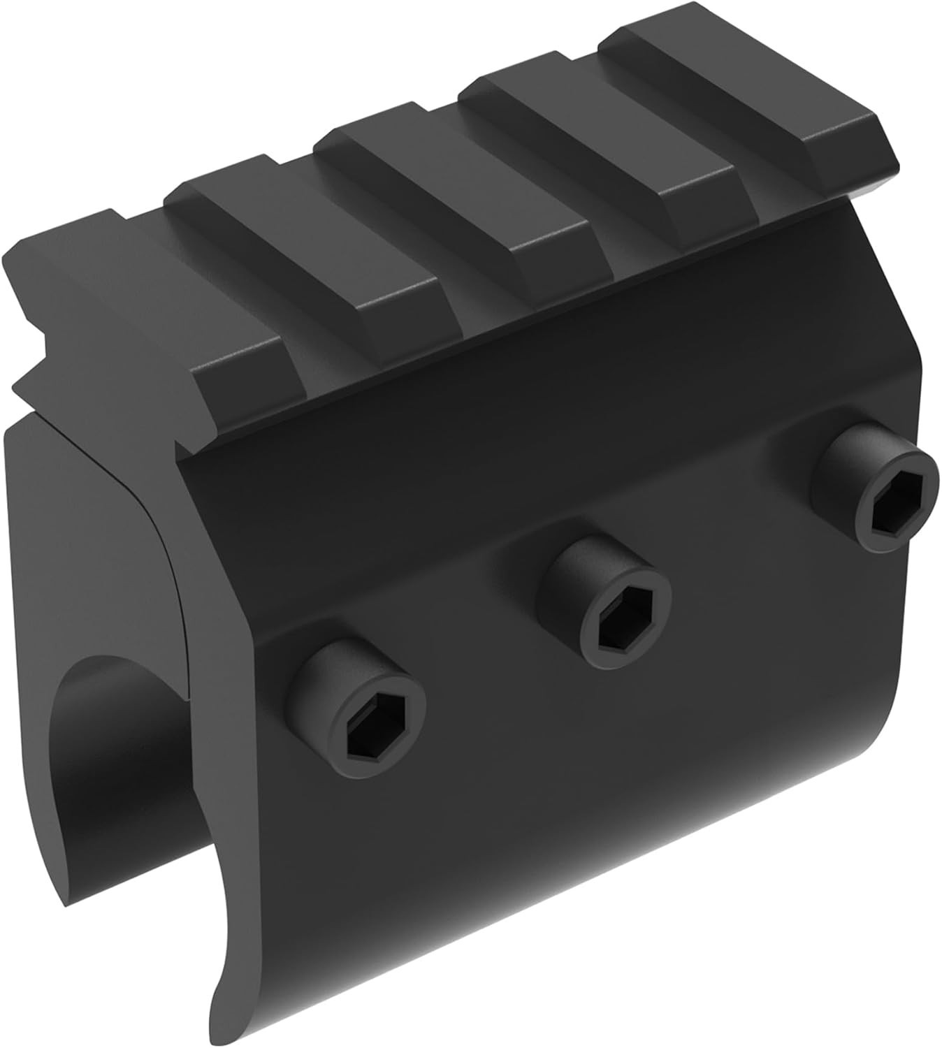 Barrel Mount with Picatinny Rail for Laser Flashlight