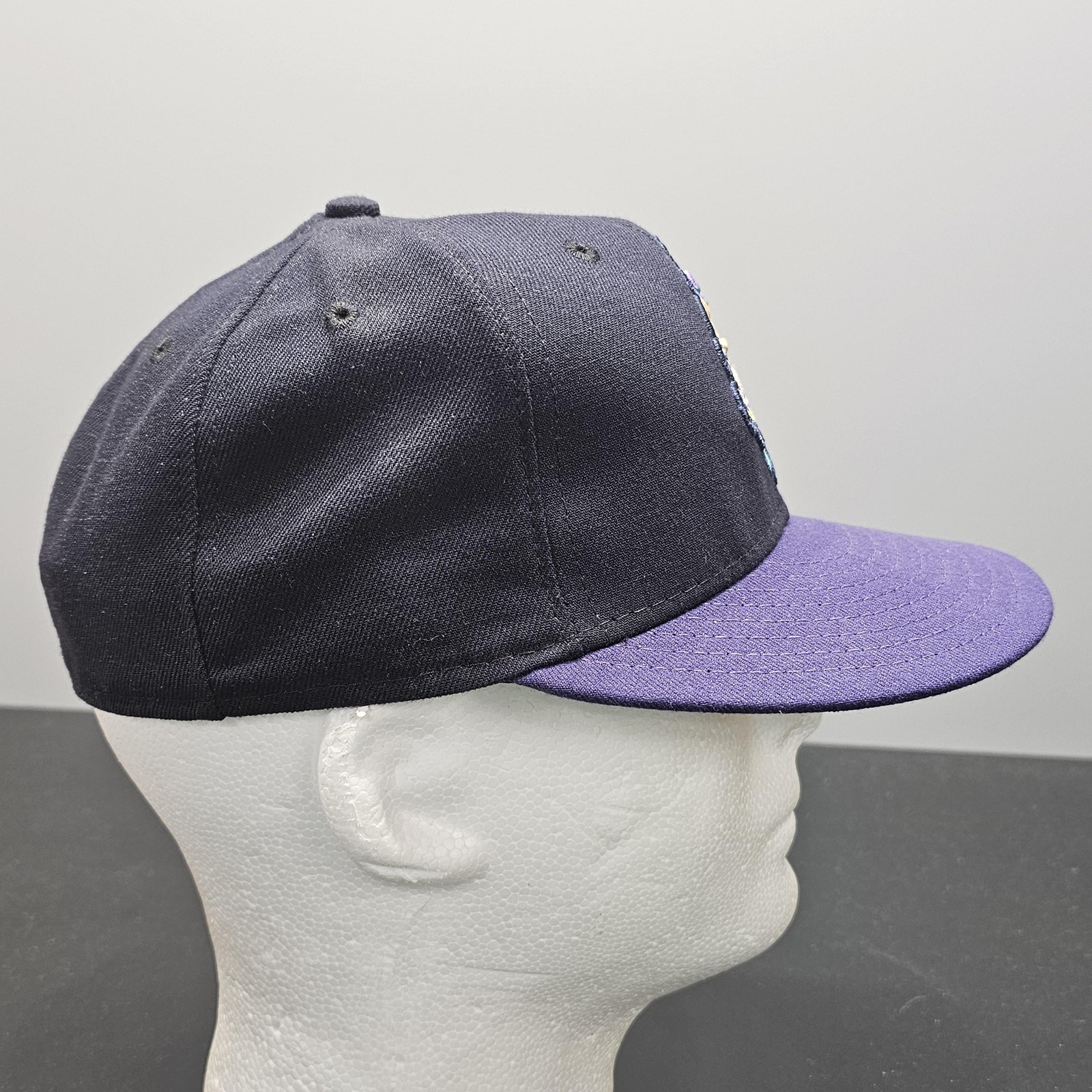 New Era 59FIFTY MiLB Baseball Mardi Gras Baby Cakes Hat Cap Fitted 7 Mens