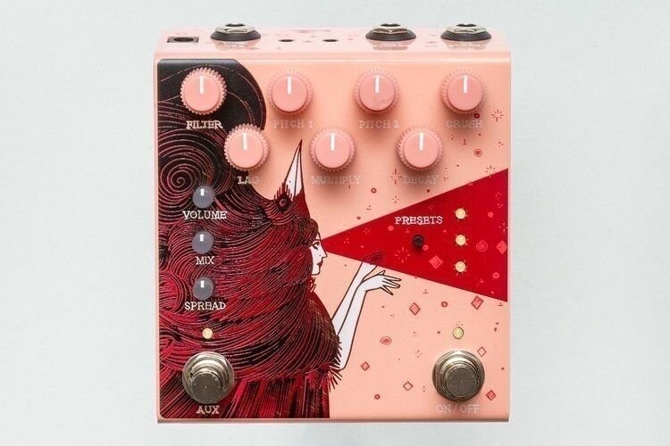 OBNE Dark Star V3 Reverb Pink *Free Shipping in the USA*