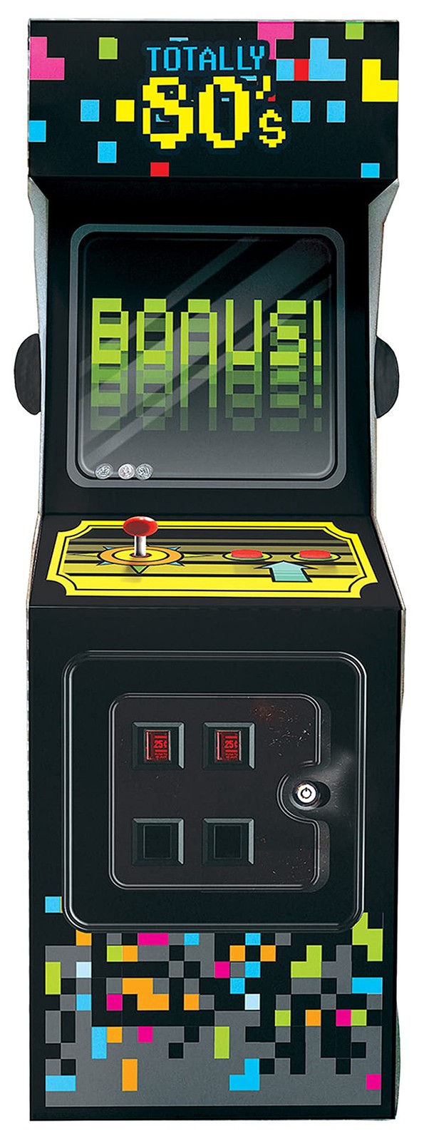 Arcade Video Game Centerpiece 10", Multicolored