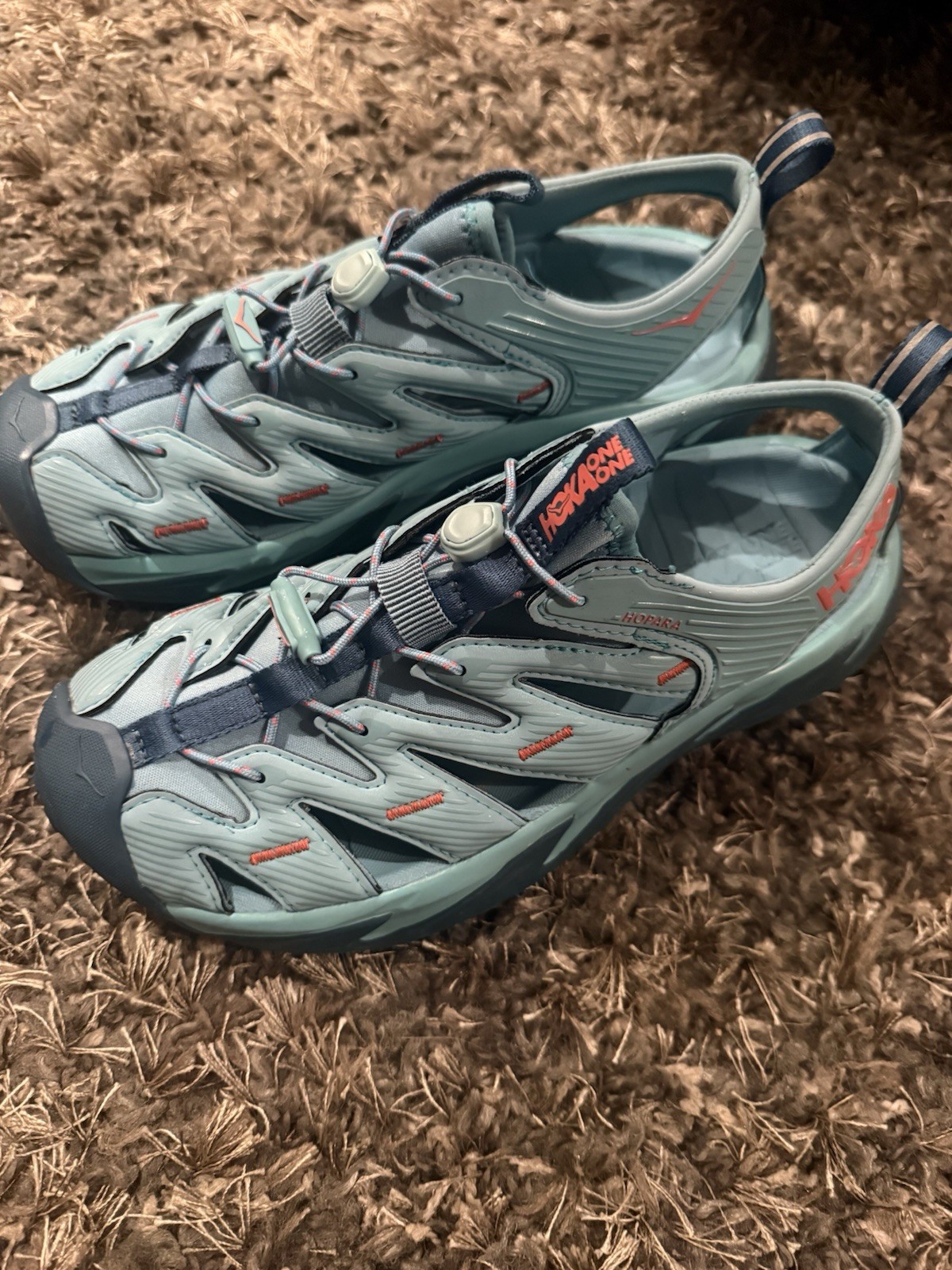 HOKA ONE Hopara Trail Running Sandals Hiking Shoes Size 8 US Women’s