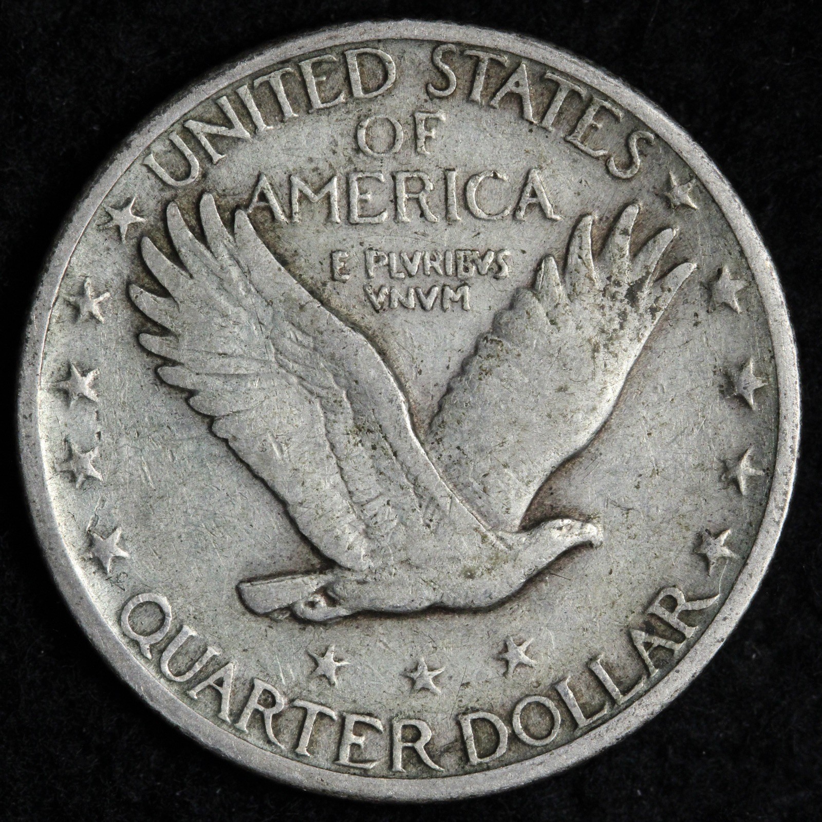 1927 Standing Liberty Silver Quarter XF E279 YOUR