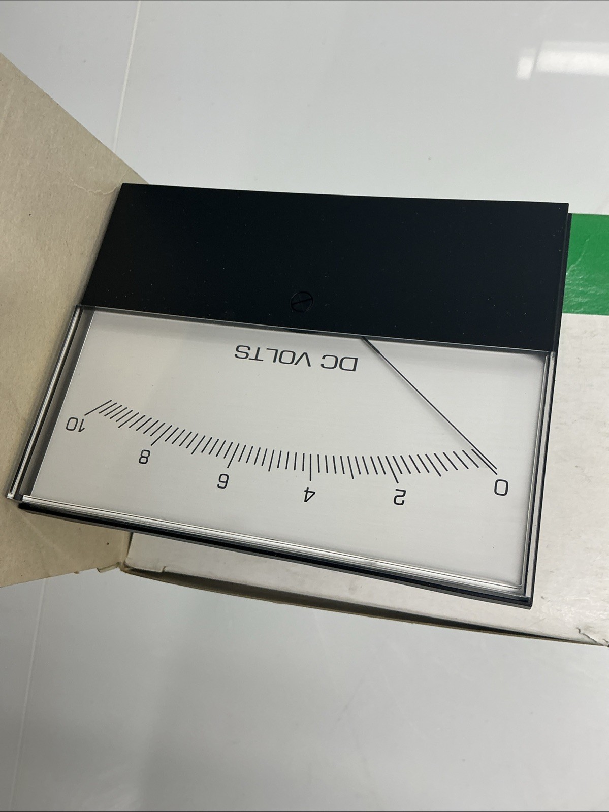Jewell 0-10 Panel Meter Gauge 4S DW-010 NS10285AL Analog Voltmeter AB-679