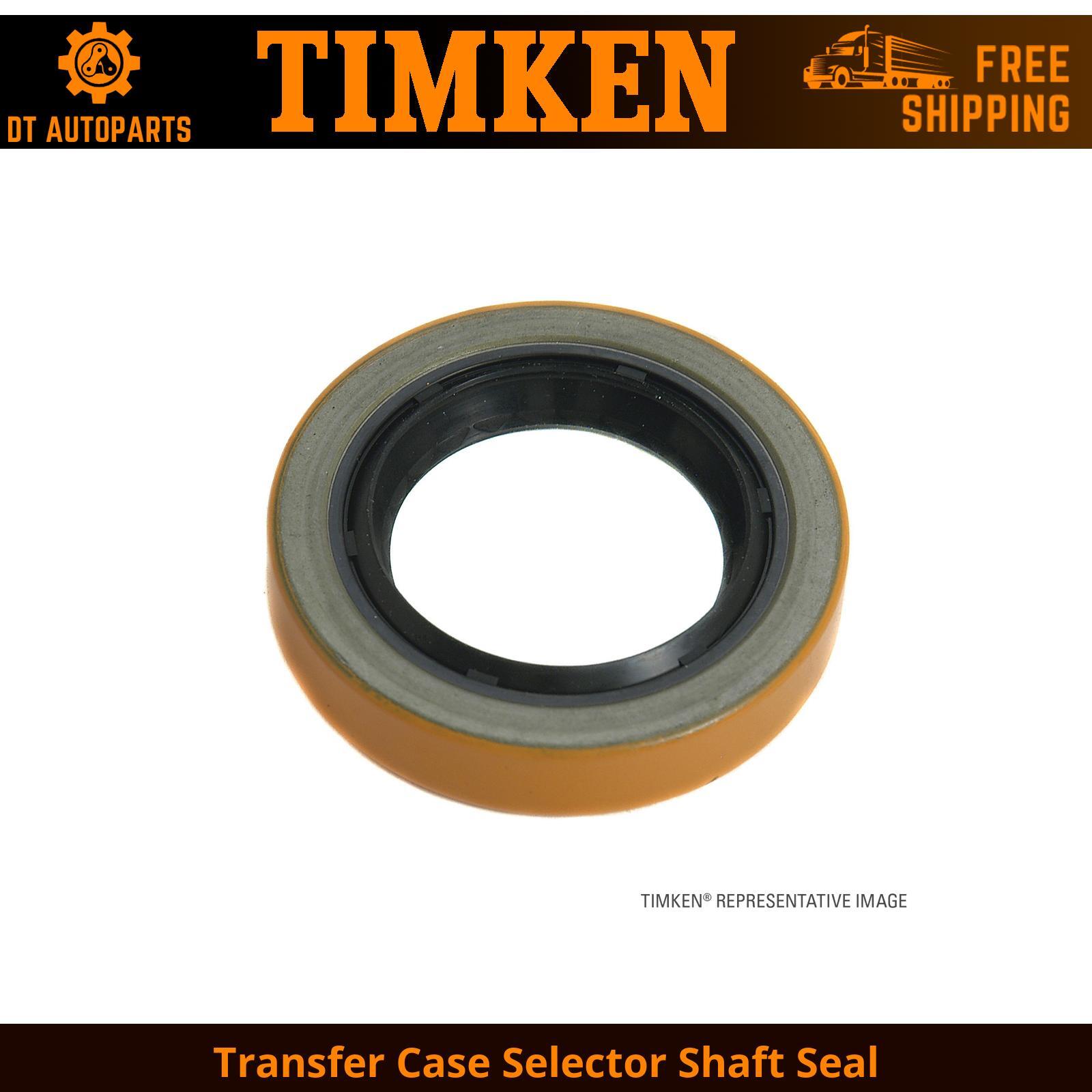 For 2001-2002 GMC Sierra 3500 4WD Transfer Case Selector Shaft Seal Timken