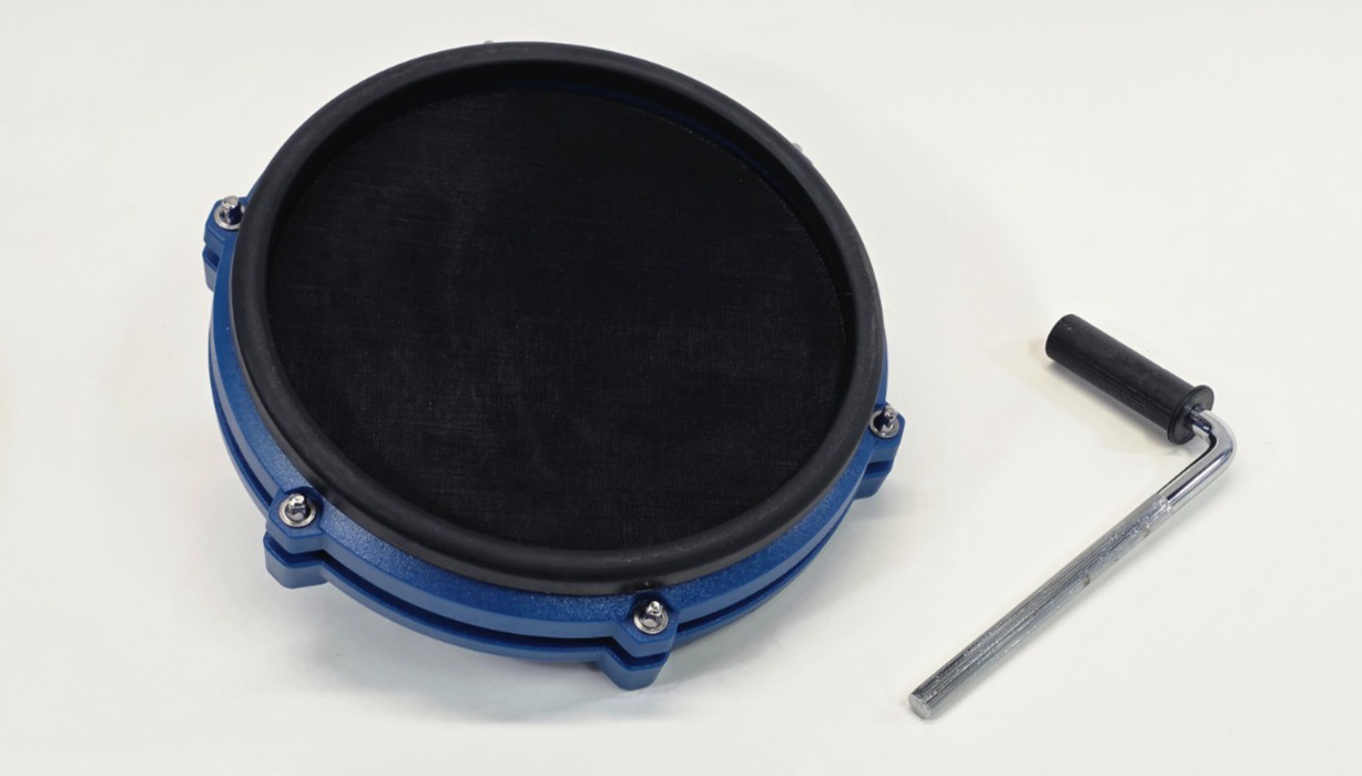 Alesis Nitro Mesh 8" Single Zone Drum Pad with L Rod -BLUE