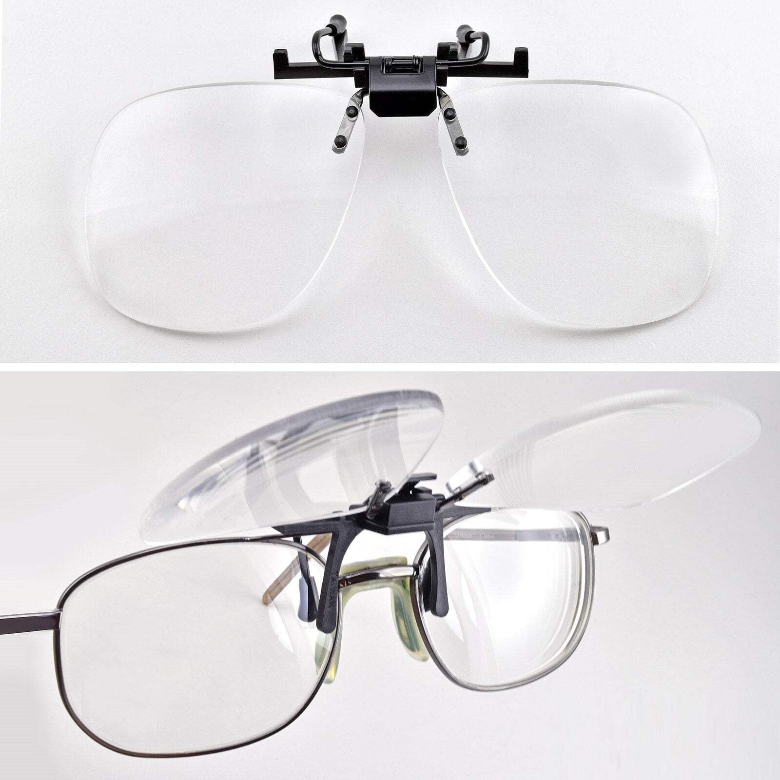 Micro-Mark + 2.00 Clip-On Magnifying Lenses 0.5 Liters, Black