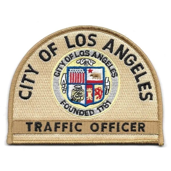 City of Los Angeles Traffic Officer Shoulder Patch