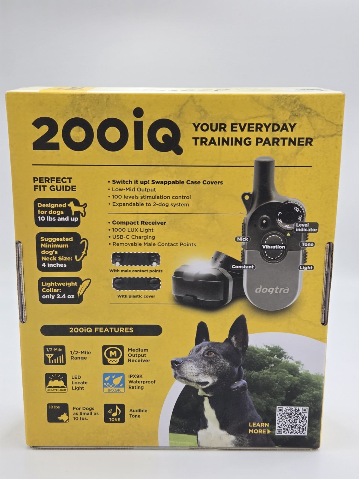 Dogtra 200IQ Dog Training Collar - 1/2 - Mile Range E-Collar
