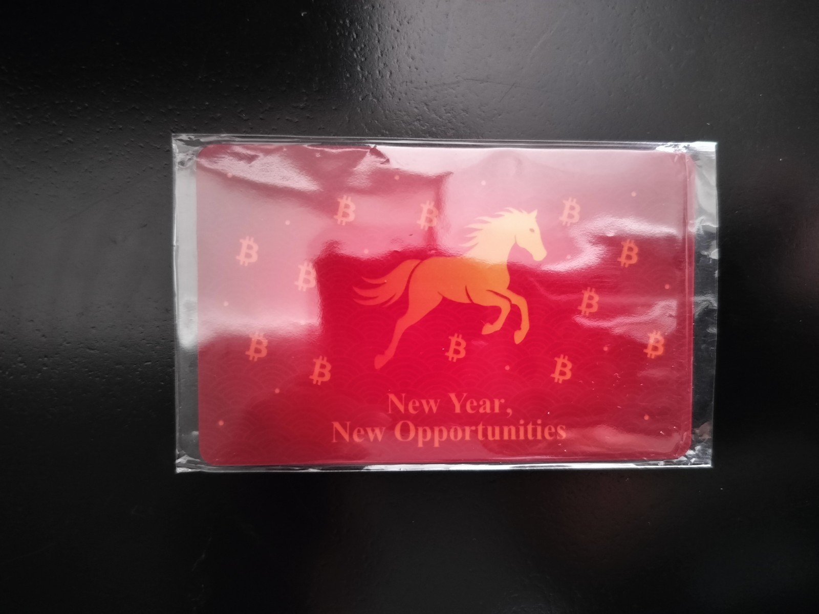 Ballet Bitcoin 🐎 2026 Cold Storage Wallet Unused New Year Opportunities Horse