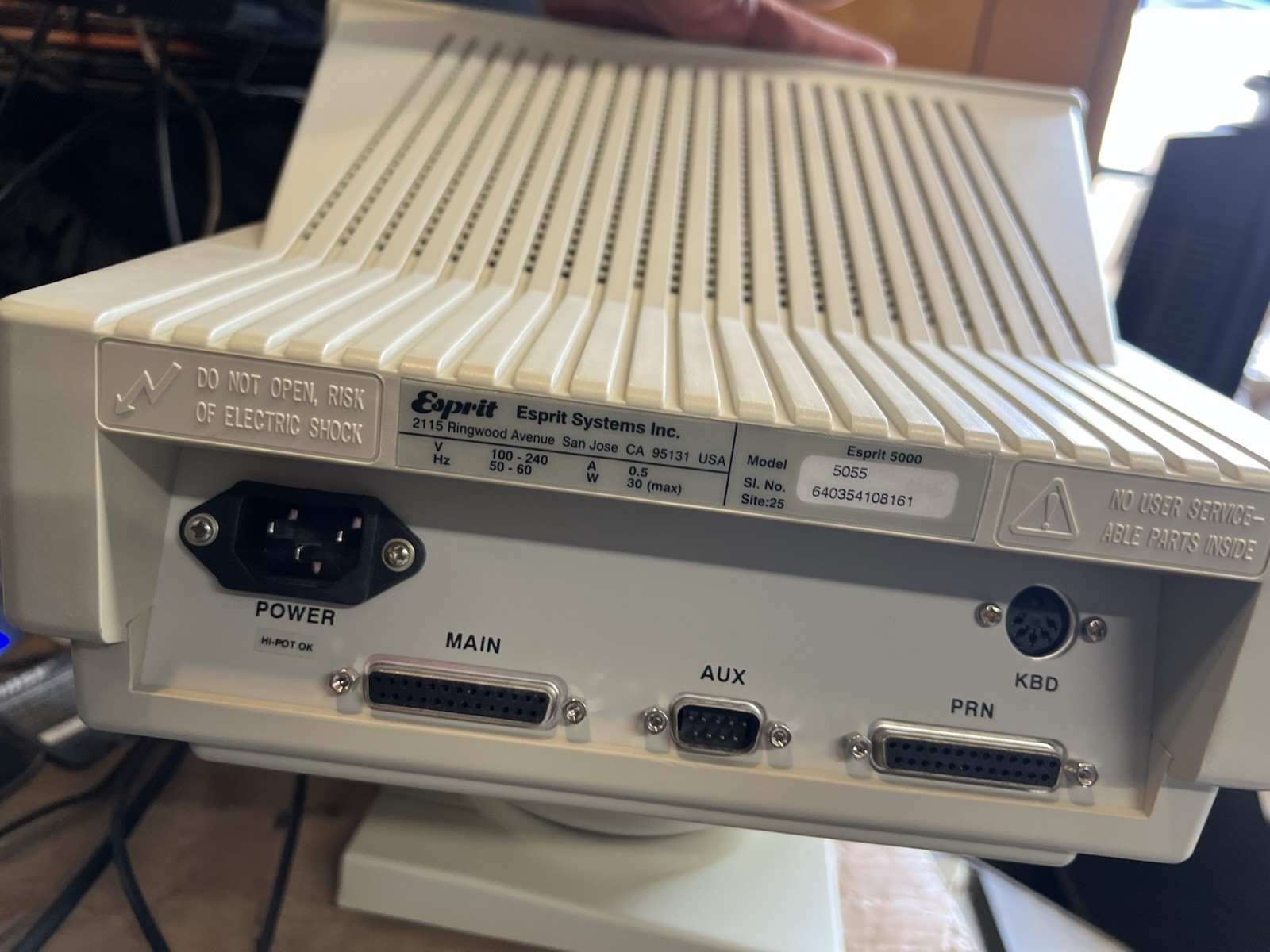 Esprit Systems 5000 12" Vintage Terminal Computer Systems Tested works great
