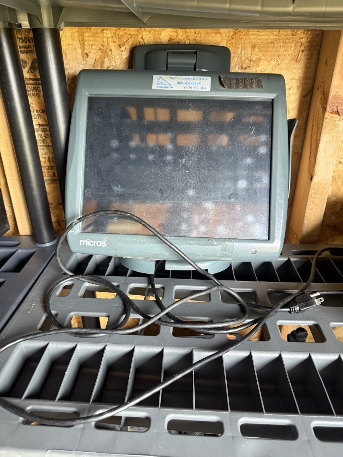 Micros Workstation 5 System Unit Touch Screen POS Terminal 400814-001