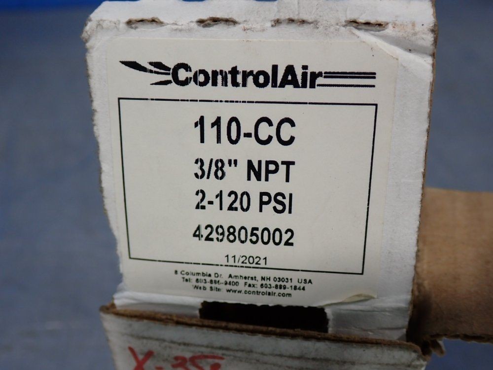 CONTROLAIR VALVE UNIT 110-CC