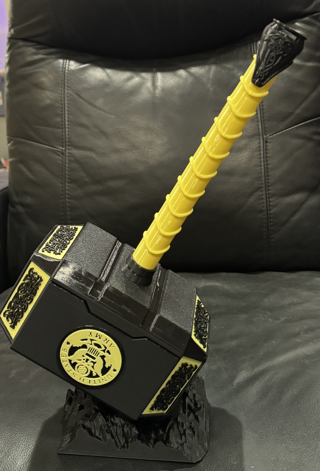 Marvel Comics Theme Thor’s hammer-US Army Mjolnir FREE SHIPPING AND A FREE STAND