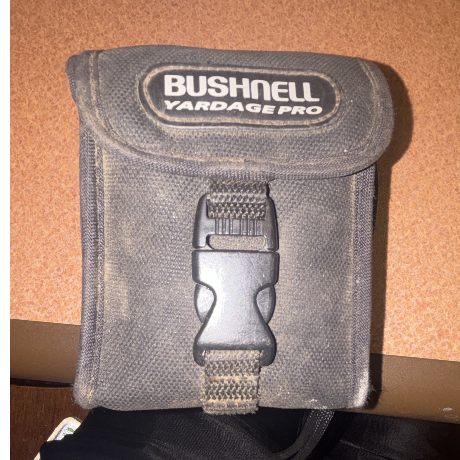Bushnell Yardage Pro Golf Rangefinder Waterproof Black w/ Carry Case