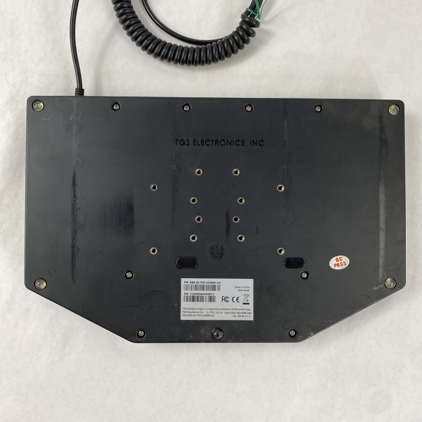 TG3 Electronics KBA-BLTXR-UCNNR-US Rugged Keyboard Tested