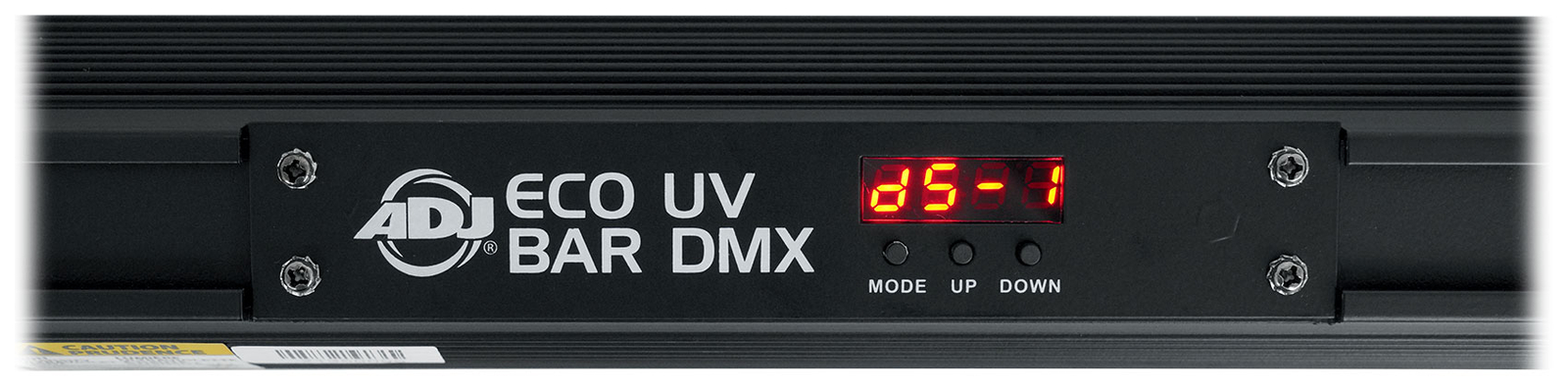 (2) American DJ ECO BAR UV DMX Ultraviolet LED Bar Black Lights w/Remotes+Fogger