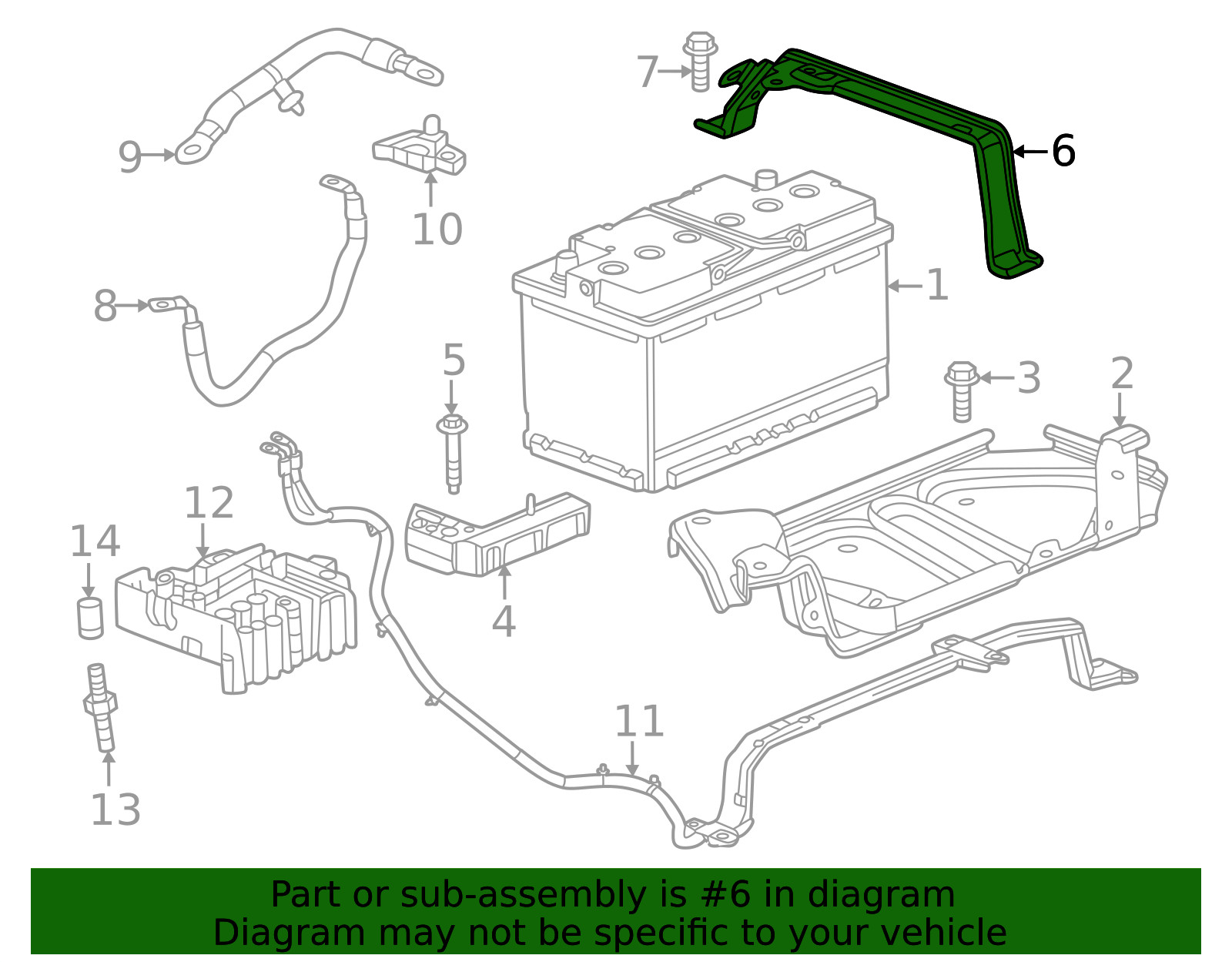 Genuine GM Strap 85571860