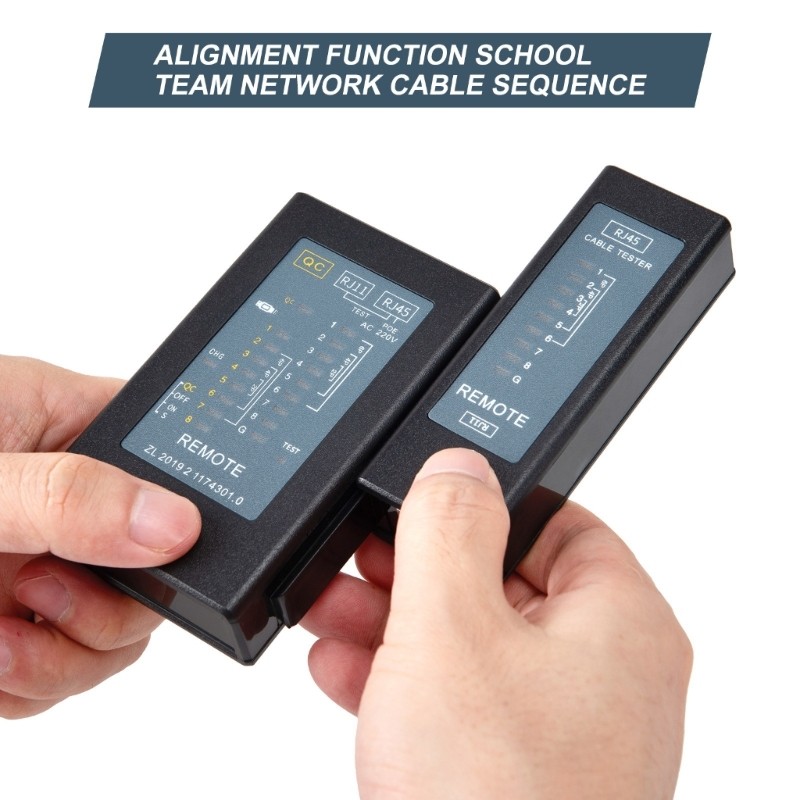 Portable Cable Tester Gigabit Single End Test Function