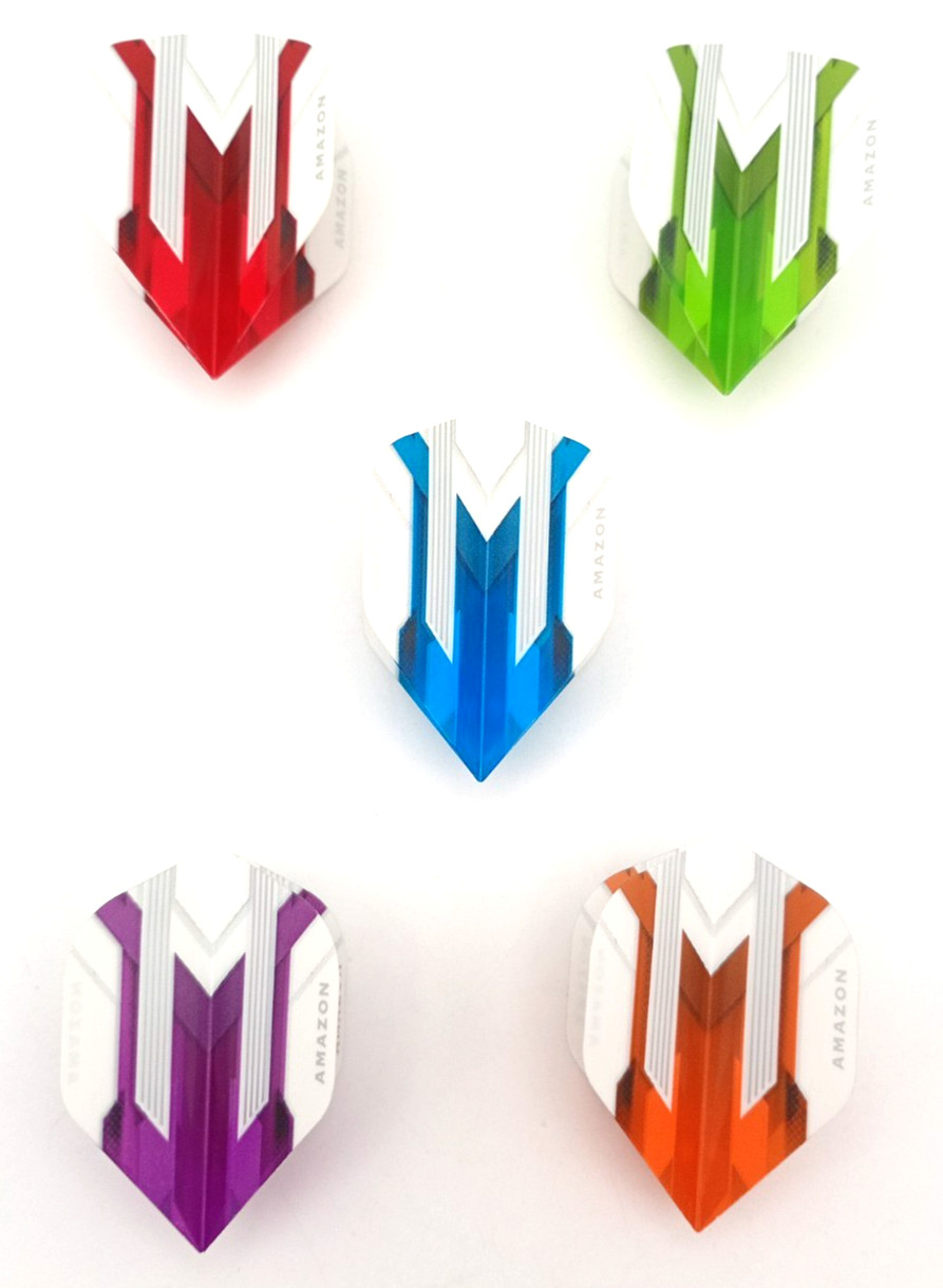 DartsClearance Strong Dart Flights No2 Standard Shape 10 set Value Pack