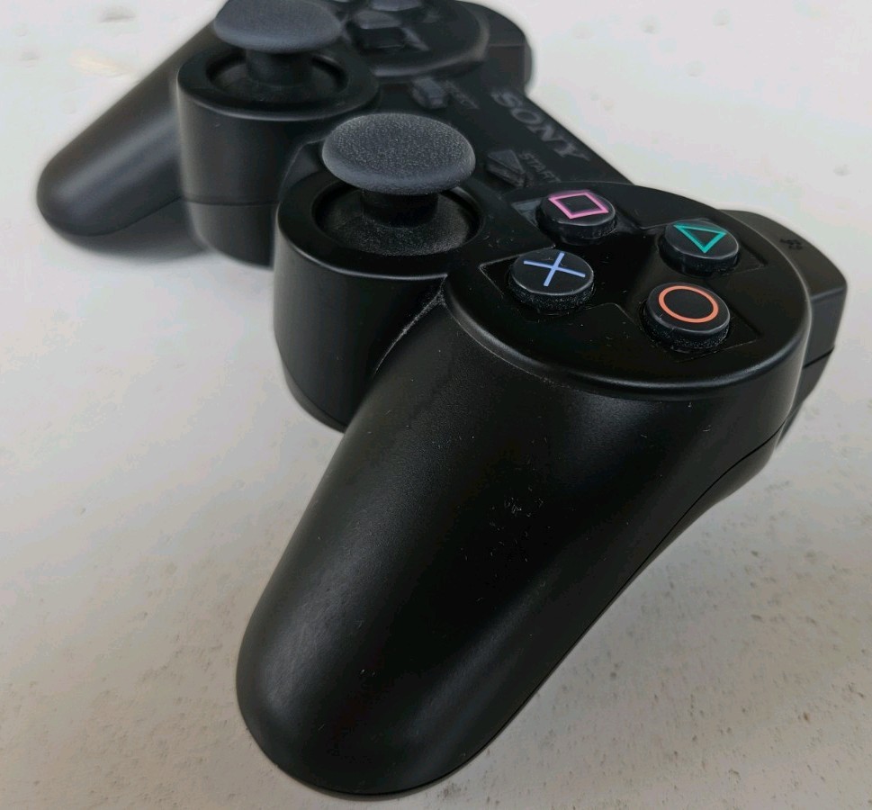 Sony PS3 DualShock 3 Wireless Controller Black OEM Great Condition Tested