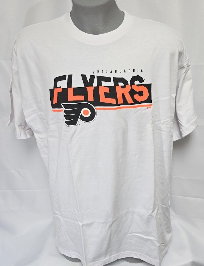 Mens Fanatics Philadelphia Flyers White Special Edition NHL Hockey Tee T-Shirt