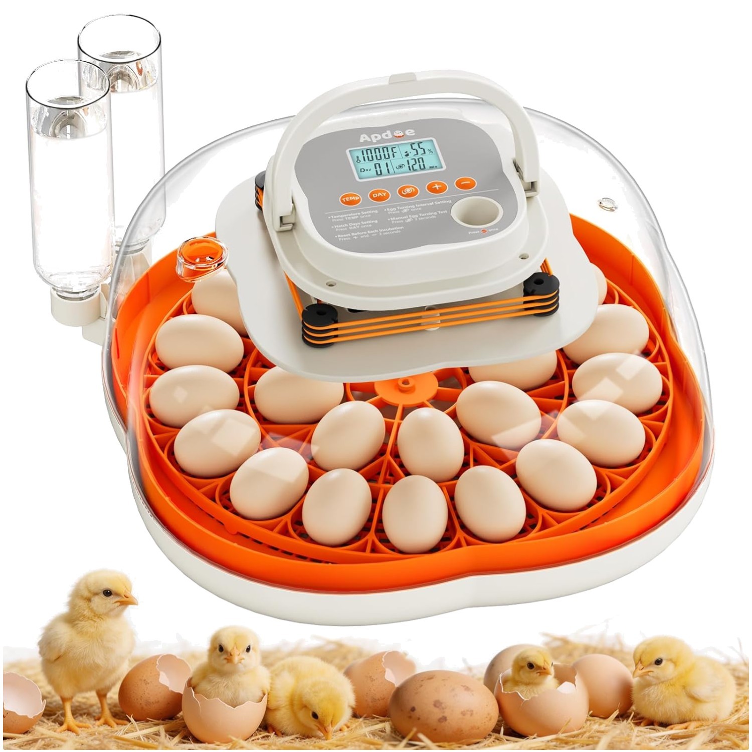 Automatic Egg Incubator for Chicken, Duck, Quail Eggs