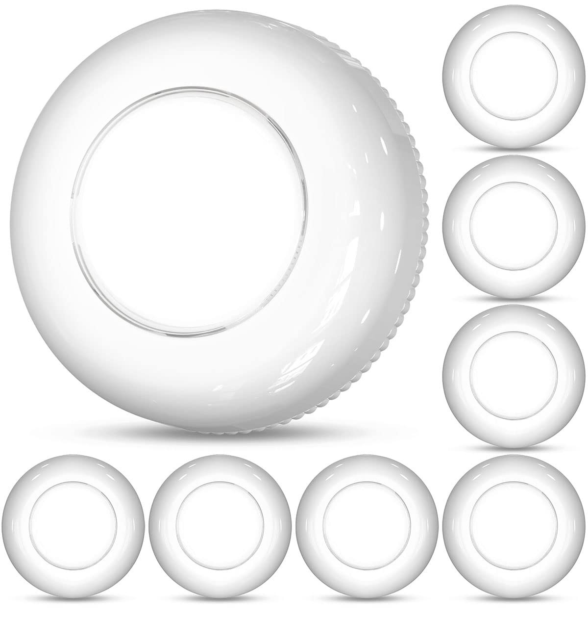 LED Puck Lights, Tap Light Battery Operated Push Button Light Stick Up Lights...