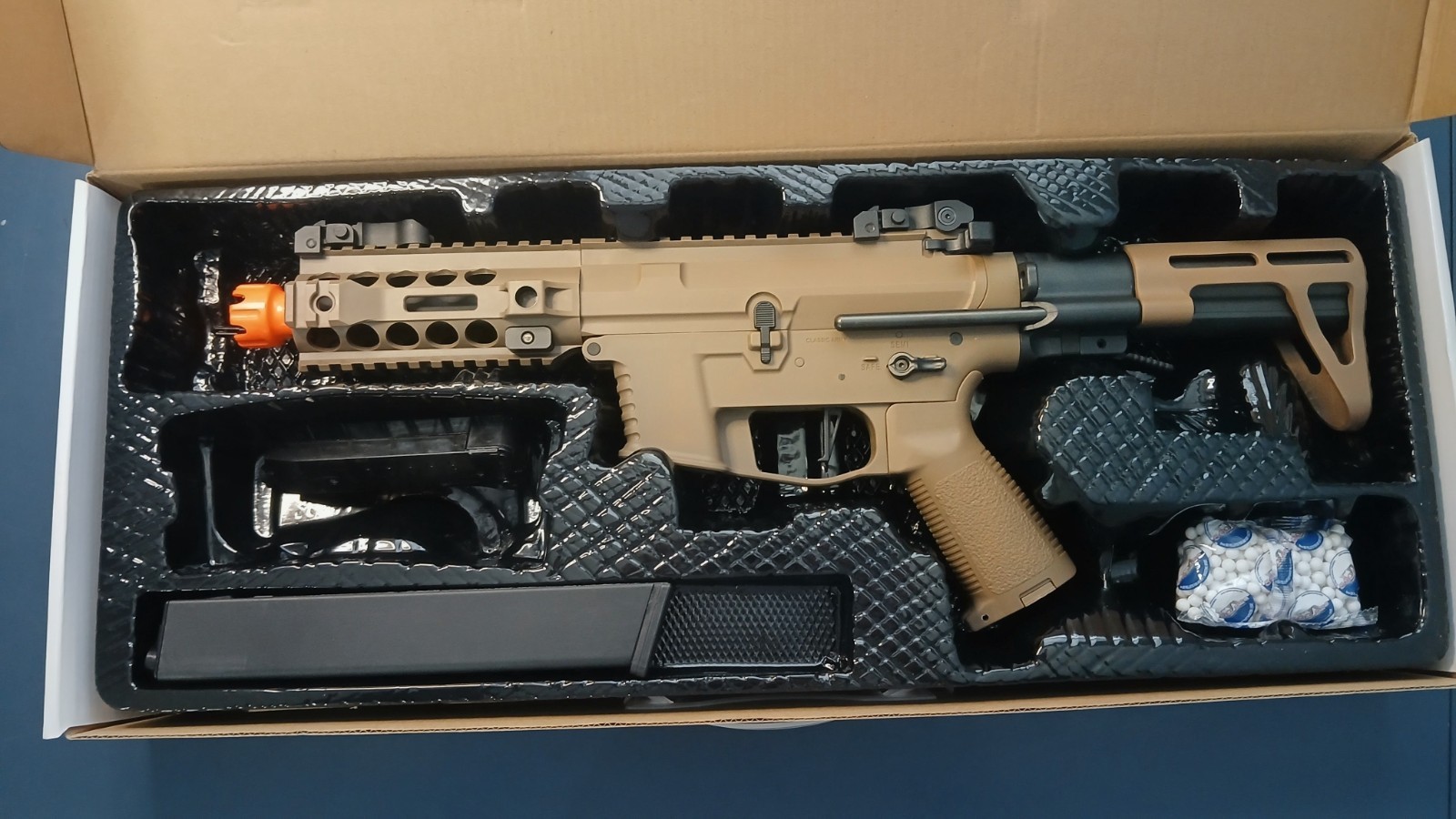 Classic Army PX9 Polymer Body Airsoft AEG Machine Pistol (BRAND NEW NEVER USED)