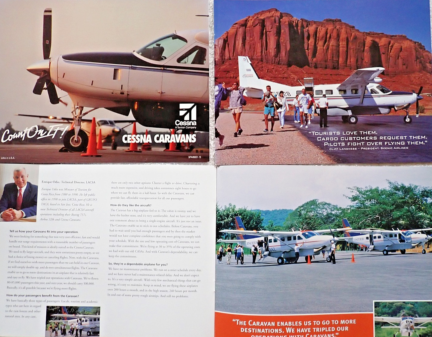 Turboprop Cessna 208 Caravan Owner/Operator Review Michigan Cargo Sedona AZ Tour