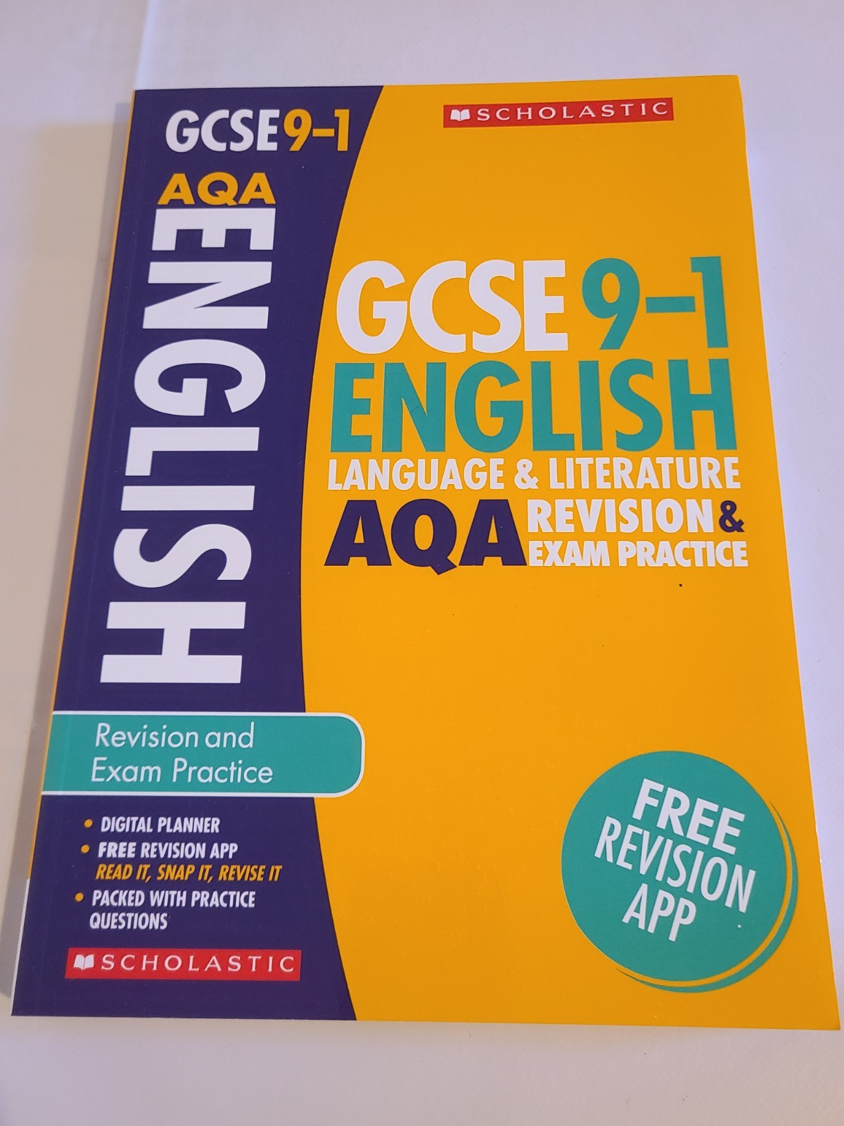GCSE English Language and Literature revision textbook [AQA]