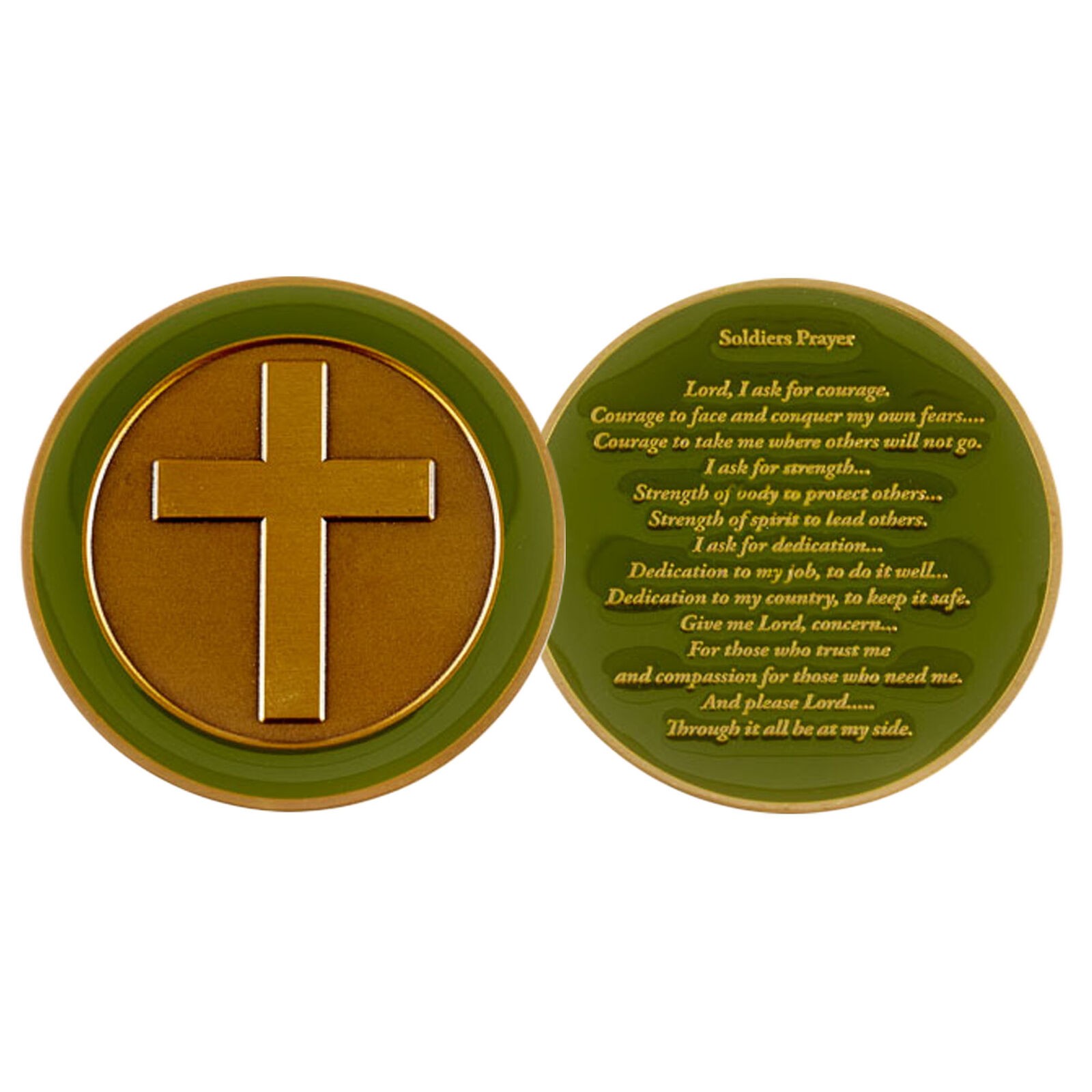 Challenge Coin SOLDIERS PRAYER CHALLENGE COIN
