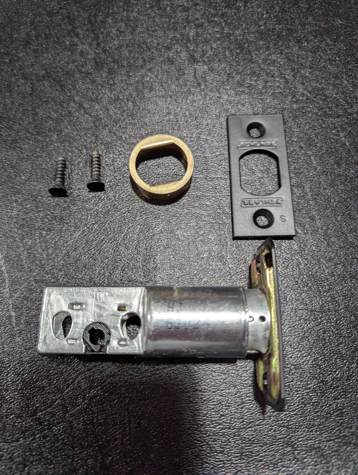 NEW SCHLAGE DEADBOLT B SERIES TRIPLE OPTION LATCH 2 3/8" & 2 3/4" BACKSET BLACK