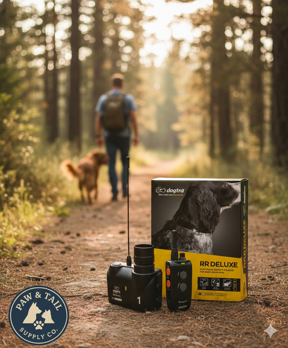 Dogtra Remote Release Deluxe Remote Launcher Black Advanced Training System for