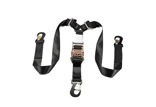 Spare Tire Strap, 3 Way Ratchet Y Strap, 2 inch Wide Adjustable, Tire Tie Down