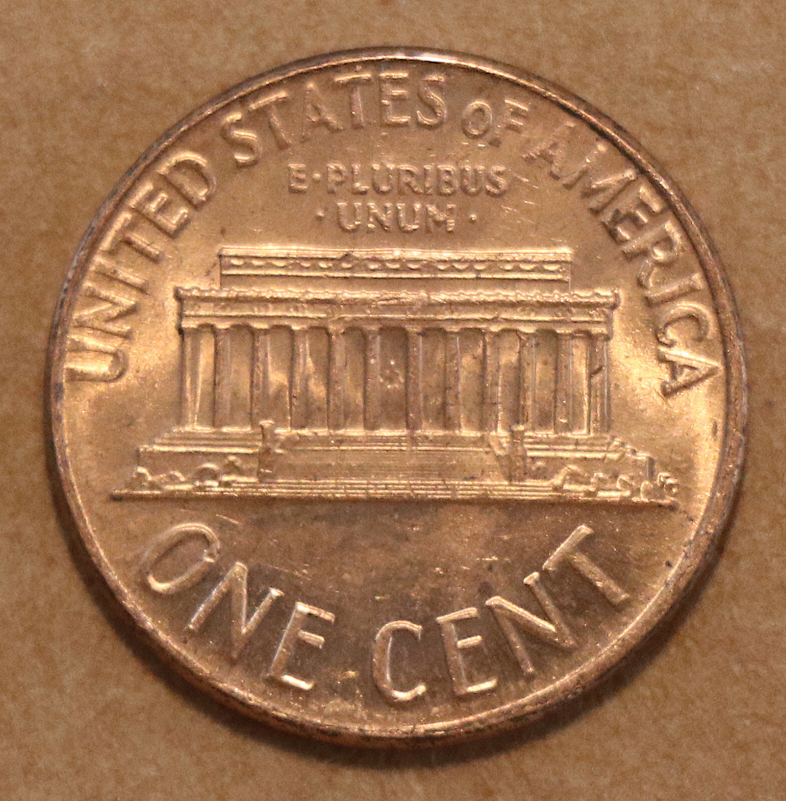 1967 Lincoln Memorial cent BU