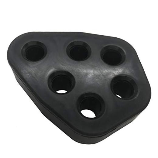 Exhaust Hanger Muffler Bushing Mount Bracket 12mm ID (0.47") Black 6-holes