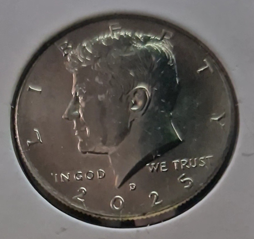 2025 Kennedy D Half Dollar - BU - Uncirculated