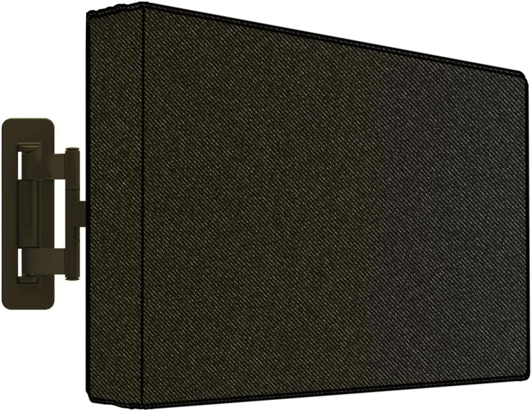 Outdoor Waterproof TV Cover for 50-55 inch Flat Screen TV, 600D Heavy Duty Scree
