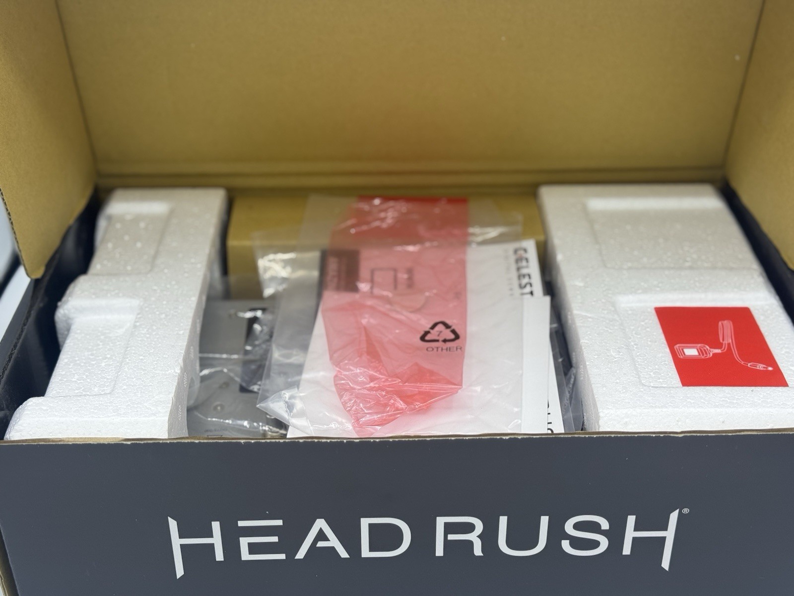 HeadRush MX5 Special Edition Silver Amp Modeler Processor for Electric Guitar
