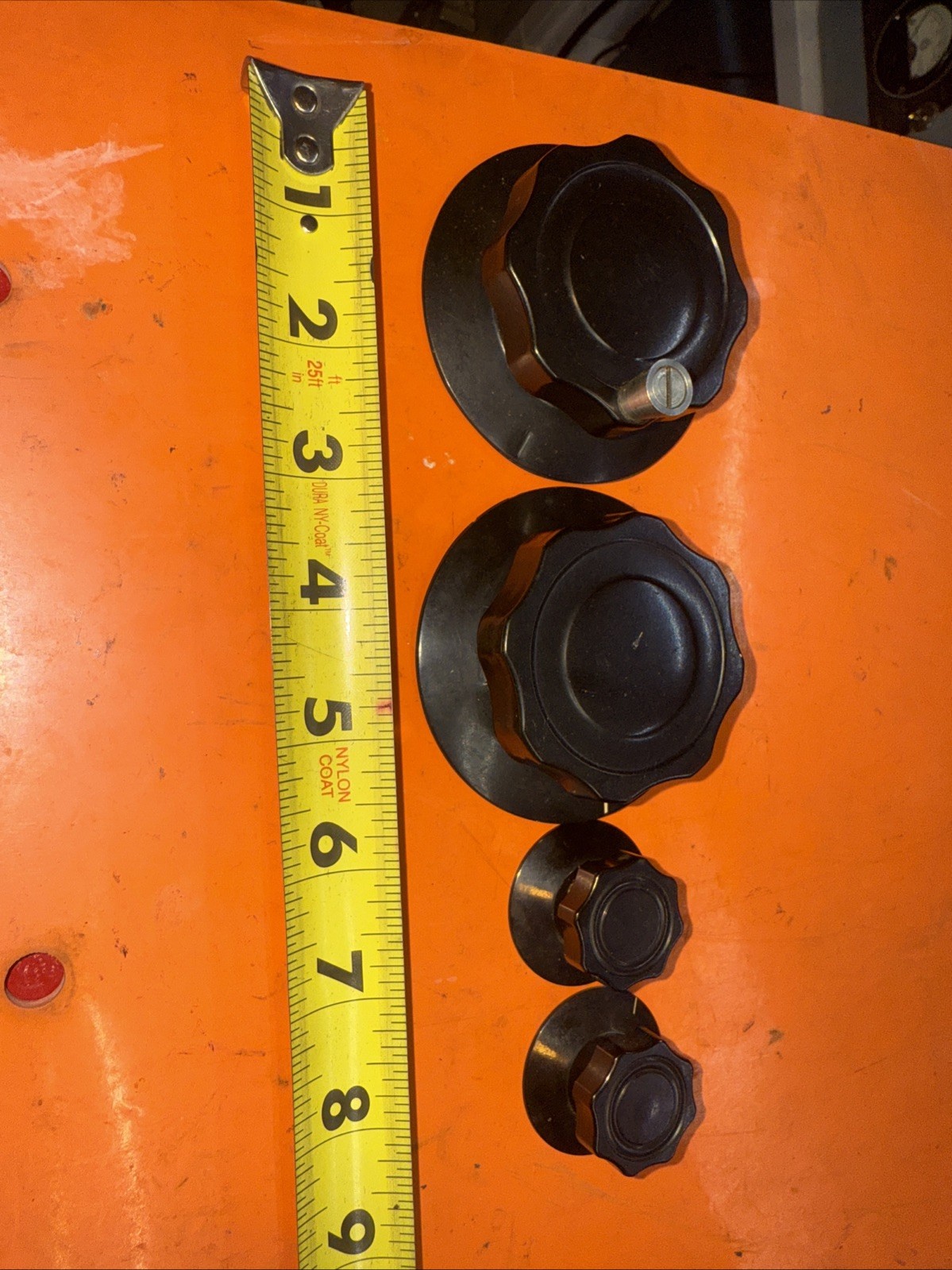 Meissner Knobs And Others Standard 1/4” Brass The One With Spinner Is Missing 1