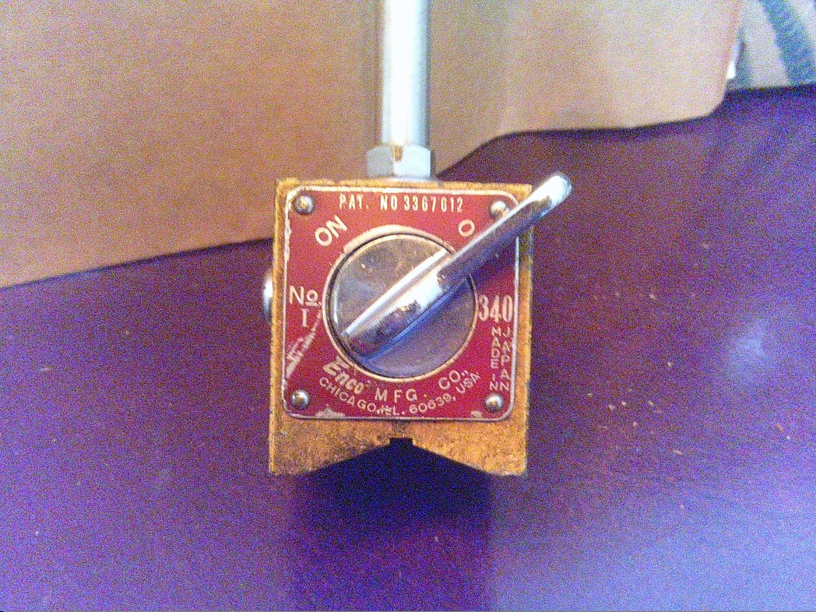 Enco No. 340 Magnetic Indicator Base