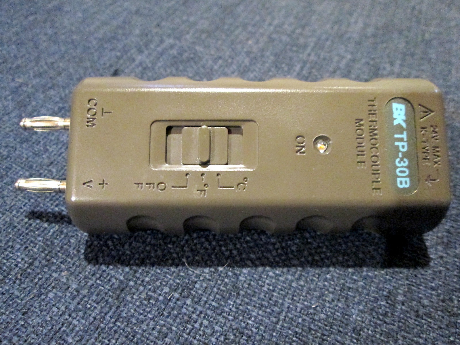 BK Precision TP-30B, Universal Temp. DMM Module, with K-Type Thermocouple Probes