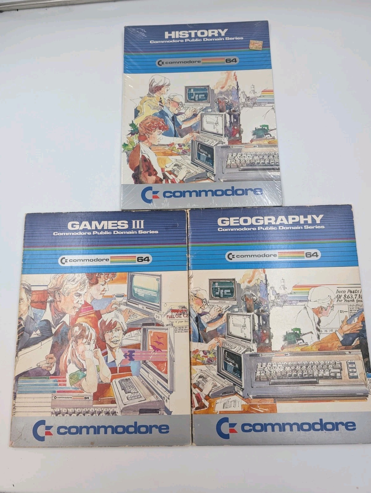 Commodore 64 Public Domain Series History Brand New Games III Geography (260142)