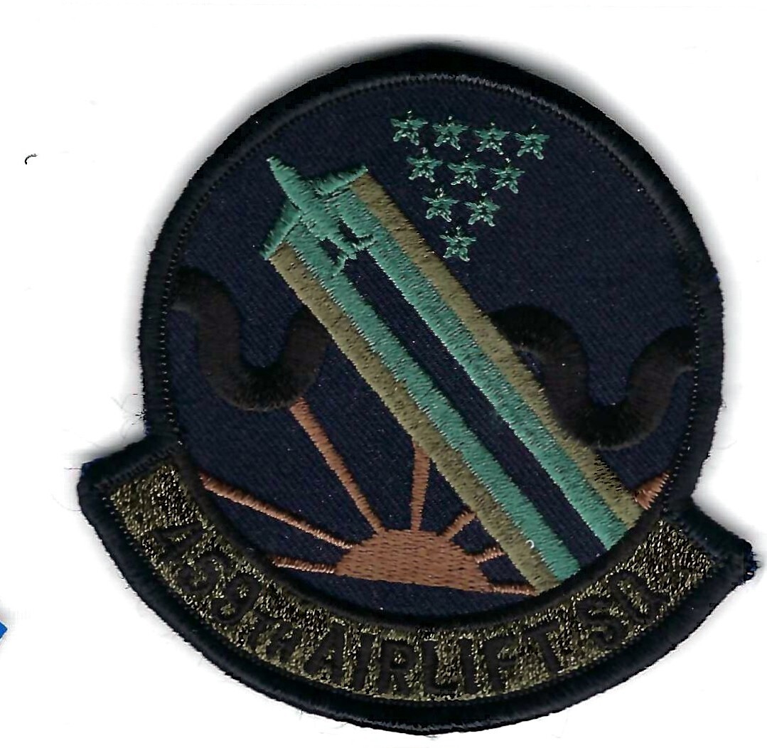 PATCH USAF 459TH AIRLIFT SQUADRON SUBD  YOKOTA AB     AS6